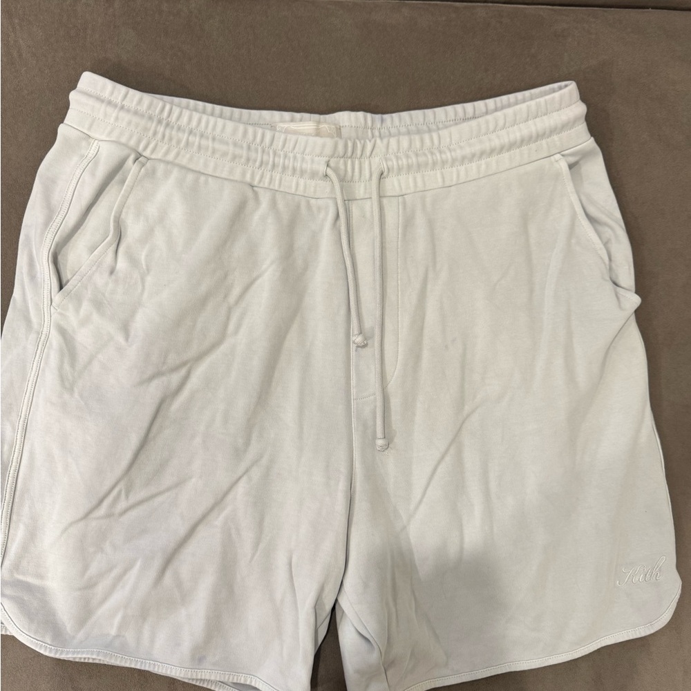 Kith White Cream Shorts Size Large